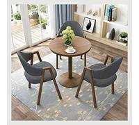 Soggiorno tavolo e sedia set soggiorno cucina tavolo da pranzo design moderno tavolo per il tempo libero ufficio salotto hotel bar dessert biblioteca (colore: B) (A)