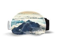 SOGGLE Pictures 13 Swiss Alps Occhiali da Sci in Microfibra con Custodia Protettiva Taglia Unica