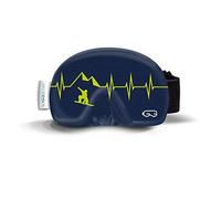 Soggle - protezione per maschera da sci, in microfibra, taglia unica, Heartbeat 05 Snowboard 1