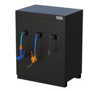 SOGI ARR-M-AEA Modulo in lamiera per arredo officina - avvolgitubo acqua - avvolgicavo elettrico - avvolgitubo aria