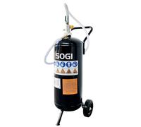 Sabbiatrice portatile SOGI SPS-7 a bicarbonato - 26.5 L - 6.2 bar - per esterni
