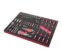 Sogi TER-08 Assortimento di 118 utensili - chiavi a bussola - inserti - giraviti - cricchetto - brugole - varie misure