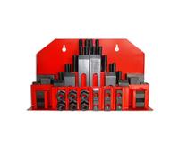 Sogi Y170-16 kit di staffaggio per fresatrice e trapano a colonna - 58 pezzi - cava 16 mm