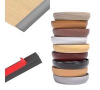 Soglia di Dislivello Pavimento Autoadesiva, Profilo di Transizione in PVC, Rampa Soglia Porta per Dislivelli Sotto 10mm, Strisce Di Copertura, Listello di Giunzione(White,7mm x 10ft)