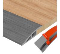 Soglia di Dislivello Pavimento, Profilo di Raccordo per Pavimenti in PVC per Collegare Giunti del Pavimento e Soglie di Tappeti Autoadesivo