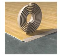 Soglia Di Dislivello Pavimento Strisce Di Transizione, Profilo Di Transizione Pavimento Autoadesivo PVC Per Coprire Le Fughe Tra Pavimenti In Legno E Piastrelle(Light grey,W3cm(L100cm))