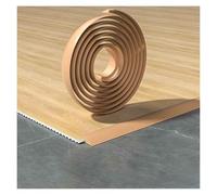 Soglia Di Dislivello Pavimento Strisce Di Transizione, Profilo Di Transizione Pavimento Autoadesivo PVC Per Coprire Le Fughe Tra Pavimenti In Legno E Piastrelle(Light brown,W3.5cm(L100cm))