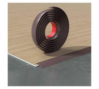 Soglia Di Dislivello Pavimento Strisce Di Transizione, Profilo Di Transizione Pavimento Autoadesivo PVC Per Coprire Le Fughe Tra Pavimenti In Legno E Piastrelle(Brown,W3.5cm(L100cm))