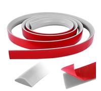 Soglia Doccia Autoadesiva 2M Barriera Doccia in Silicone Barriera Stop Acqua Soglia Impermeabile Bordo per Piatto Doccia Antimuffa per Bagno Cucina e Toilette Vasche da Pavimento (Grigio-2M)