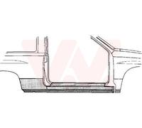 Soglia Laterale Pannello D'Ingresso Destro Adatto Per Opel Corsa B 73_ 78_ 79_
