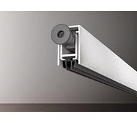 Soglia paraspifferi AUTOLIVELLANTE Guarnizione automatica a ghigliottina per porta LUNGHEZZA 830 mm accorciabile