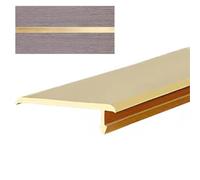 Soglia per porte, Striscia Di Transizione Del Pavimento In Ottone Spazzolato Tra Piastrelle E Legno, Legante for Giunture for Unire Gli Spazi Vuoti