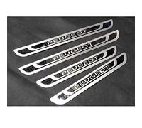 Soglia Porta Battitacco Per Peugeot 308 208 508 207 3008 2008 307, Acciaio Inossidabile Esterno Batticalcagno Prevenire L'Usura Previene Graffi Protezione Accessori Decorativi, 4 Pezzi