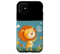 Sogna in grande come un leone con questo tocco di dente di leone Custodia per iPhone 11