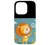 Sogna in grande come un leone con questo tocco di dente di leone Custodia per iPhone 14 Pro
