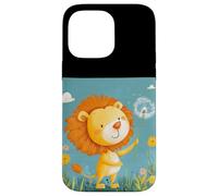 Sogna in grande come un leone con questo tocco di dente di leone Custodia per iPhone 14 Pro Max
