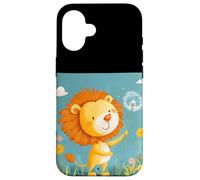 Sogna in grande come un leone con questo tocco di dente di leone Custodia per iPhone 16