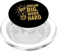 Sogna in Grande Lavora Sodo Tema Motivazione Produttività PopSockets PopGrip per MagSafe