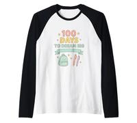 Sogna in Grande per 100 Giorni di Festa Scolastica Maglia con Maniche Raglan