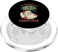 Sognando un 67 Natale Uomini Donne Ragazzi Ragazze Numero 6 7 PopSockets PopGrip per MagSafe