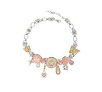 Sognante Collana con Elemento colorato Decorazione Collo a Vento Dolce