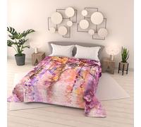 "SOGNI D’AUTORE" Trapuntino estivo a stampa digitale, microfibra, matrimoniale, SD40