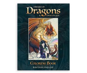 Sogni Di Draghi E Draghi Kin Libro Da Colorare Blue Angel