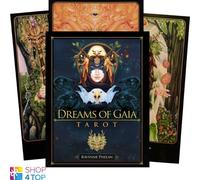 Sogni Di Gaia Tarocchi Strato Carte Esoteric Fortuna Telling Blu Angel Nuovo