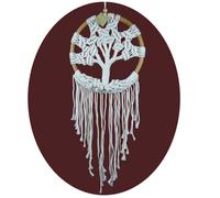 Sogni D'Oro "Albero Della Vita" - Dreamcatcher "Tree of Life" - 22 x 70 cm