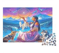 Sogni d'oro con Lupi Artici Puzzle 1000 Pezzi per Adulti 52x38cm/1000pcs