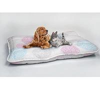 Sogni e Capricci Pets Maxy Cuscinone Trapuntato, Molecole, 60x100 cm