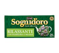 Sognid'oro - Tisana Rilassante, con Passiflora, Camomilla, Melissa e Biancospino, filtri da 2g - 12 confezioni da 20 filtri [240 filtri]