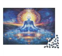 Sogno Buddha Rompicapo 1000 Pezzi In cartone Extra Spesso, Un Classico Puzzle A Pezzi Per Pace Interiore, Ideale Per Sfida Personale, Regalo Di Compleanno Originale 70x50cm/1000pcs