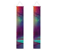 Sogno colorato stampa 2025 laurea portico banner, Congrats Grad Decorations, forniture per feste, segno portico