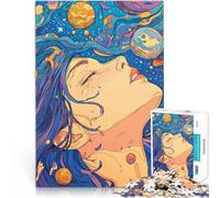 Sogno Cosmico Puzzle da 1000 pezzi per adulti Giocattoli che creano dipendenza e sfidano l'intelligenza del cervello Ottimi regali e giocattoli 38x26cm