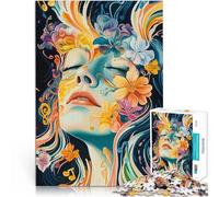 Sogno di musica floreale puzzle 1000 pezzi per adulti Aiuta il cervello ad allenare i giocattoli che creano dipendenza per coltivare la pazienza Un'opera d'arte 38x26cm