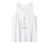 Sogno di Un Fiocco di Neve Bianco Orso Polare di Natale Canotta