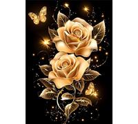 Sogno Dipingere con i Numeri Adulti, Rosa Paint by Numbers Kit Principianti, DIY Dipingere con i Numeri Disegni da Colorare per Adulti, per la Decorazione Casa Regalo 100x150 cm (Senza Cornice) X-9540