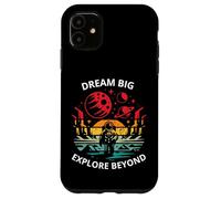 Sogno Grande Esplora Oltre Astronauta Spazio Pianeti Avventura Custodia per iPhone 11