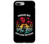 Sogno Grande Esplora Oltre Astronauta Spazio Pianeti Avventura Custodia per iPhone 7 Plus/8 Plus