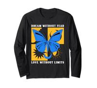 Sogno Senza Paura Amore Senza Limiti (Dichiarazione Spirituale) Maglia a Manica