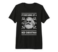 Sogno Un Natale Rosso - Comunista Maglietta Premium