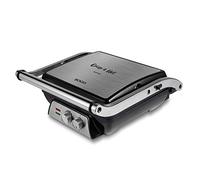 SOGO SS-7137 Electric Grill, Sandwich Maker and Panini Grill, Opening 180°, with Timer and Temperature Control, 2000 Watt, Grey Metallic Black