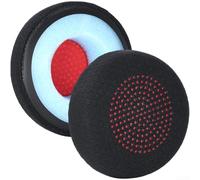 Sogoluat Cuscinetti auricolari di ricambio per cuffie Plantronics BlackWire 7225, 5200, 5210, 5220, in pelle proteica e cuscinetti in memory foam, vestibilità morbida, confezione da 2 (2 pezzi)