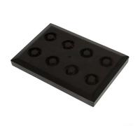 Sogoluat Espositore in legno per sassofono per 8 pezzi, supporto organizer per musicisti, studio domestico e palco, dimensioni 27 x 19 x 3 cm