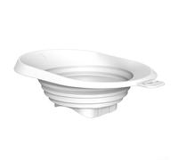 Sogoluat Imbuto pieghevole per cucina, per versare senza fuoriuscite nelle tazze, accessorio da cucina pieghevole per granite e cocktail, lavabile in lavastoviglie (bianco)