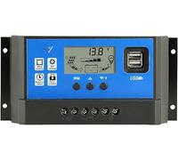 SOGTICPS 60A 12V/24V regolatore di carica pannello solare,controller intelligente, porta USB controllo timer 5V display LCD