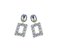 SOHI Orecchini 'Septima' indaco / azzurro / argento Donna SOHI Onesize