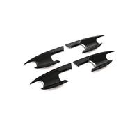 SOHINI Door Handle Protective Compatibile Con MG Mulan MG4 2022-2024 Destra CopriScanalatura Monoforo Doppio Sensore Anti-Graffio Per Maniglia Porta(Blade door bowl bright black)