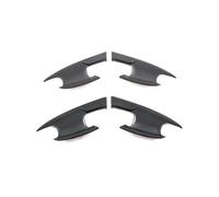 SOHINI Door Handle Protective Compatibile Con MG Mulan MG4 2022-2024 Sinistra CopriScanalatura Monoforo Doppio Sensore Anti-Graffio Per Maniglia Porta(Blade door bowl carbon fiber)